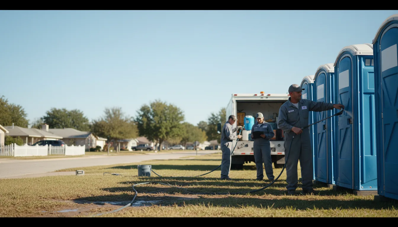 Long-Term Portable Toilet Rental in Jackson, TN near me